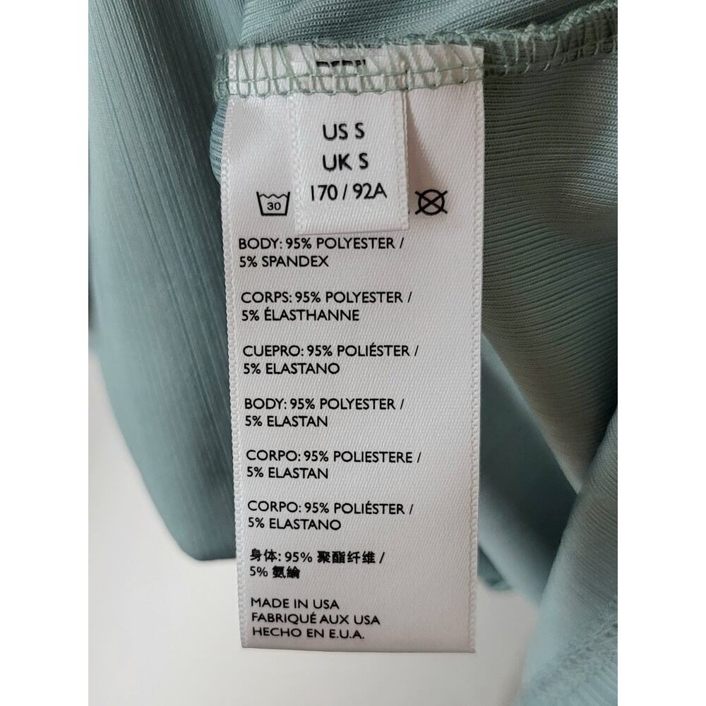 Intimately FREE PEOPLE Light Green Ribbed Flowy Tank Top Size Small Oversized - Picture 8 of 11